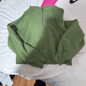 Green Lululemon Scuba with Hood